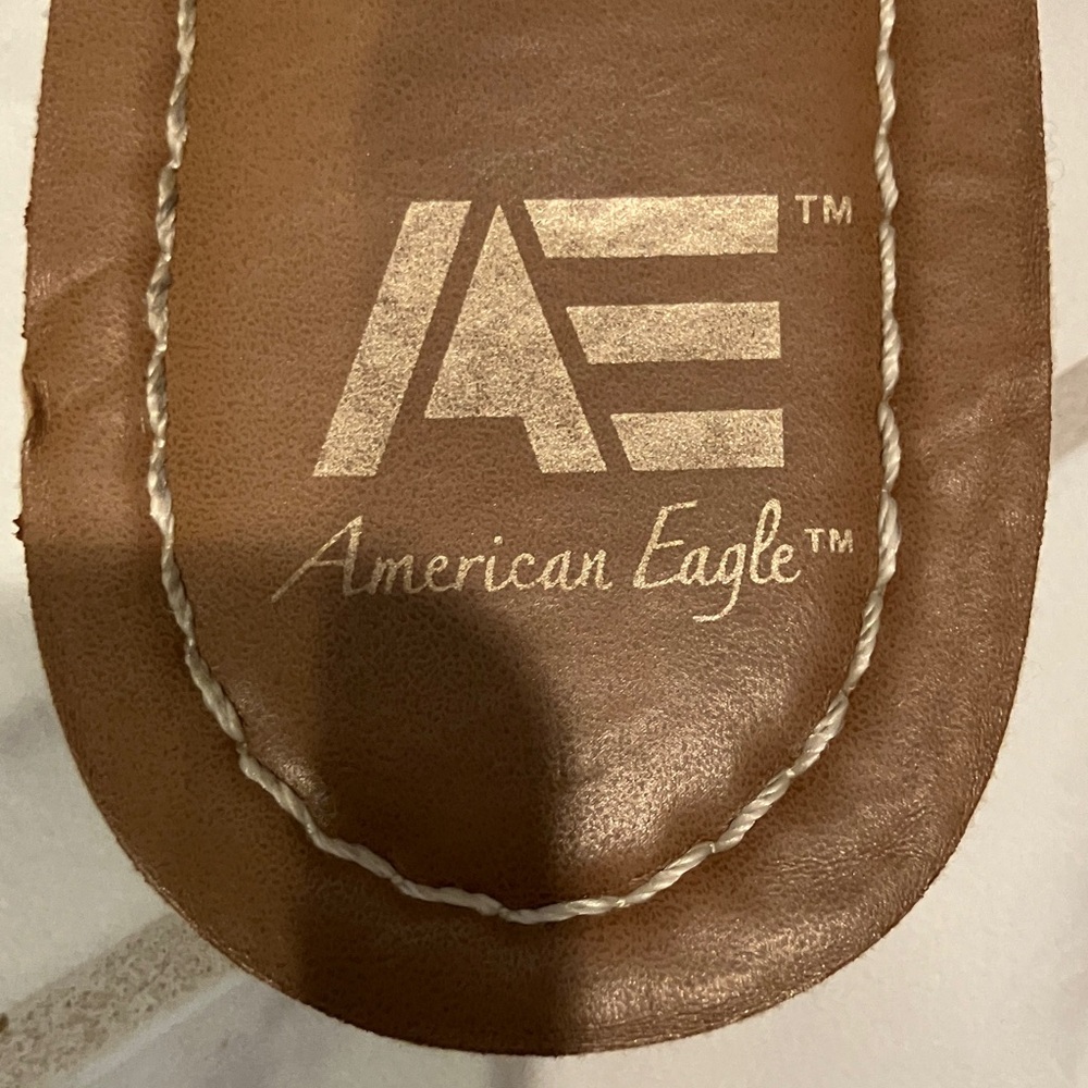 American Eagle Outfitters Tan and Cream Sandals - Picture 6 of 7